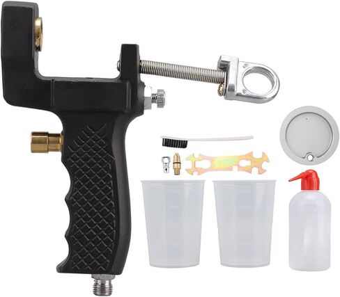 Fafeicy Alloy Steel Gel Coat Spray with 1000ml Plastic Cups and FN5 5/32in Nozzle for Gelcoat Resin Sandblasting in Kuwait