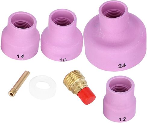 Ceramic Sandblast Nozzle for WP-9/20 Welding Torch, Alumina Sand Blasting Ceramic Nozzle Cup Welding Equipment in Kuwait
