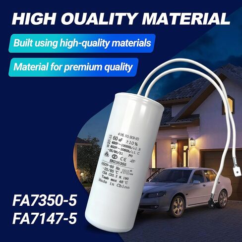 FA7147-5 FA7147 FA7175 Universal Motor Capacitor丨 60μF丨 Compatible with Global Hydraulics Auto Lift Power Unit and Rotary Lift Systems丨Durable Replacement Capacitor in Kuwait