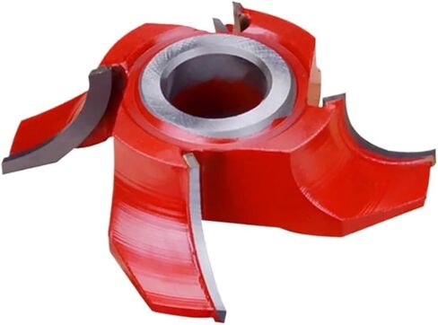 Shaper Cutter Door Making Style 1PC Spiral Wood Planer Thickness Jointer Shaper Cutters Woodworking Tool(D192xR60xBore35x4T) in Kuwait