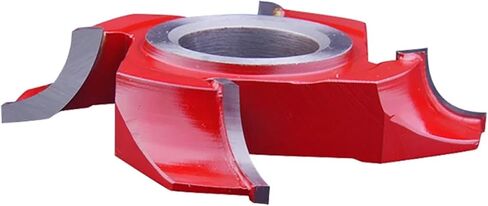 Shaper Cutter Door Making Style 1PC Spiral Wood Planer Thickness Jointer Shaper Cutters Woodworking Tool(D192xR60xBore35x4T) in Kuwait