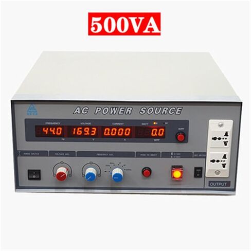 مصدر الطاقة AC أحادي الطور متغير التردد جهد إمداد الطاقة 500VA / PS61005 in Kuwait