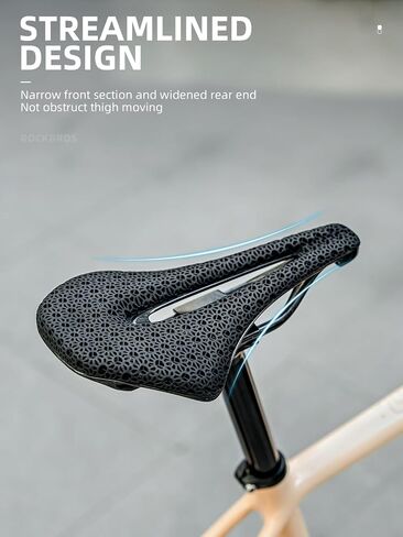 ROCKBROS Bike Seat 3D Printed Bike Saddle Beehive Structure Cycling Seat Lightweight Carbon Fiber Bike Saddle for Road MTB Mountain Bikes in Kuwait