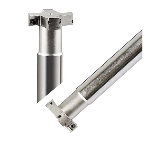 HTS T Slot Milling Cutters C14 C16 C20 C25 C32 10mm Thickness Slotted 1pcs(Stainless,HTS60-H10-C25-150-6T) in Kuwait