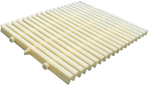 Plastic Drain Overflow Grating Cover, Three-Hole Interlocking Connection for Pool Terraces and Public Baths in Kuwait