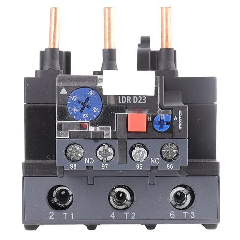 Thermal Overload Relay LR2-D2353 (LRD23), 23-32A, 1NO + 1NC, IEC 60947-4-1, Motor Protection Relay for Compatible LC1-D25 to LC1-D32 Contactors in Kuwait