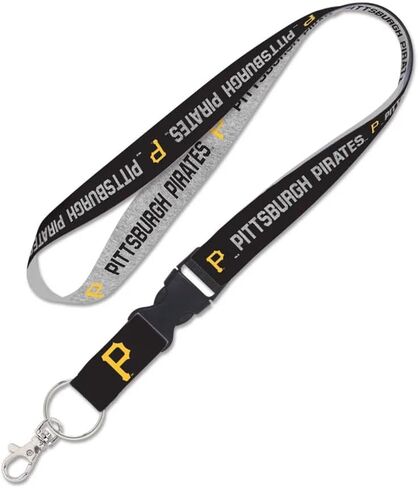 Pittsburgh Pirates heather Lanyard w/detachable buckle 1" in Kuwait