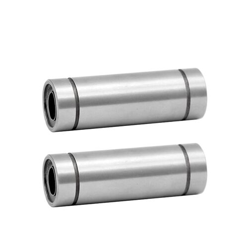 Small Sealed Steel Ball Bearing 2pcs/lot Linear Ball Bearings LM6LUU LM8LUU LM10LUU LM12LUU 6mm 8mm Bush Bushing 3D Printers Parts Aluminum Accessorie(LM6LUU) in Kuwait