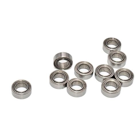 Small Sealed Steel Ball Bearing 10PCS SMR74ZZ 4 * 7 * 2.5(mm) Metal Sealed High Speed Mechanical Equipment Parts in Kuwait