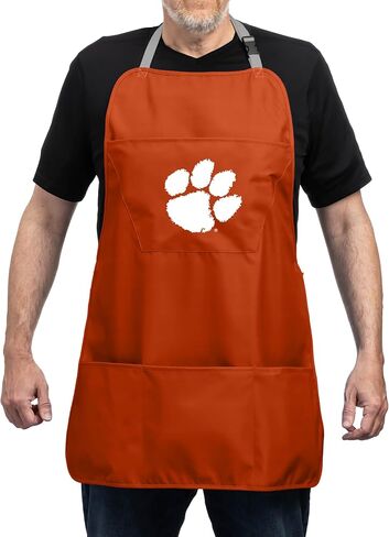 Team Sports America NCAA Cooking Grill Aprons for Men and Women with Adjustable Straps and Pockets in Kuwait
