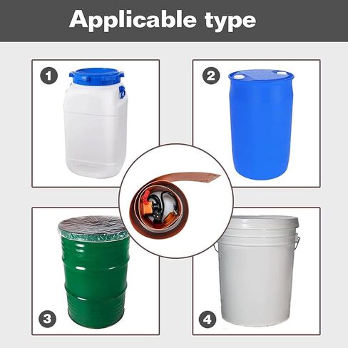 55 Gallon Barrel Heater - Metal Drum Heater with Adjustable Thermostat, Silicone Oil Heating Wrap, Electric Heat Pad for 200L Drum, 1250x1740mm, Efficient Heating Solution in Kuwait