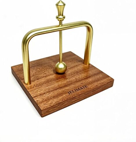 Napkin Holder for Table, Wooden Cocktail Napkin Holder with Golden Weighted Metal Arm, Farmhouse Square Napkin Dispenser for Kitchen Counter, Dining Table, Coffee Bar, Restaurant, Home Decor in Kuwait
