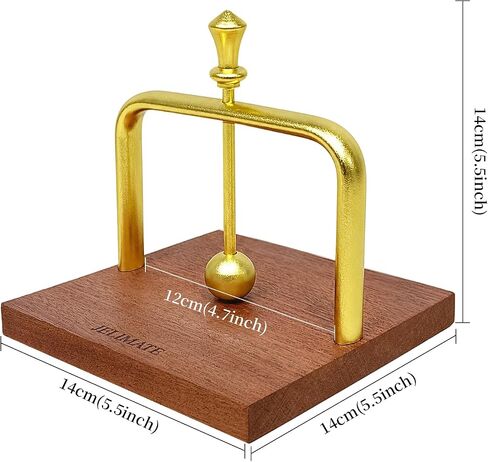 Napkin Holder for Table, Wooden Cocktail Napkin Holder with Golden Weighted Metal Arm, Farmhouse Square Napkin Dispenser for Kitchen Counter, Dining Table, Coffee Bar, Restaurant, Home Decor in Kuwait