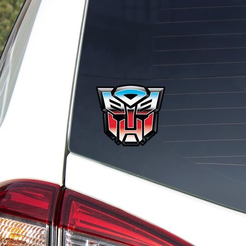 Transformers Autobots Chrome Logo Decal Premium 4" Die Cut Vinyl Sticker Decal for Cars Trucks Auto Windows in Kuwait