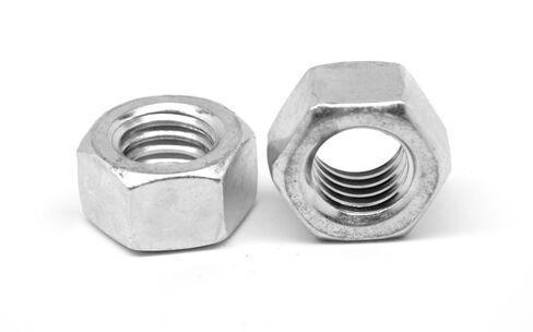 ASMC Industrial 1/4"-20 صامولة سداسية خشنة بلمسة نهائية - صواميل قفل للمسامير والمسامير المترية، مثبتات الأجهزة للبناء والسيارات والإصلاح، فولاذ منخفض الكربون، مطلي بالزنك - عبوة من 6000 in Kuwait