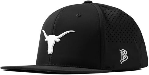 Branded Bills Officially Licensed x Texas Longhorns Flat Performance Hat for Men | Baseball Cap in Kuwait