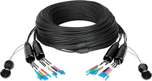 Single-Mode LC/SC/FC/ST Optical Fiber Jumper | LC-LC 8-core; 400m in Kuwait