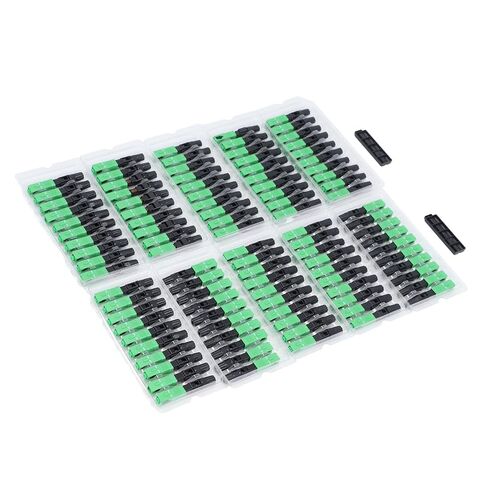 Fiber Cable Quick Connector SC Square Head Preembedded ABS Optical Fiber Adapter -, Low Insertion Loss Technology, Ideal for Telecom and in Kuwait