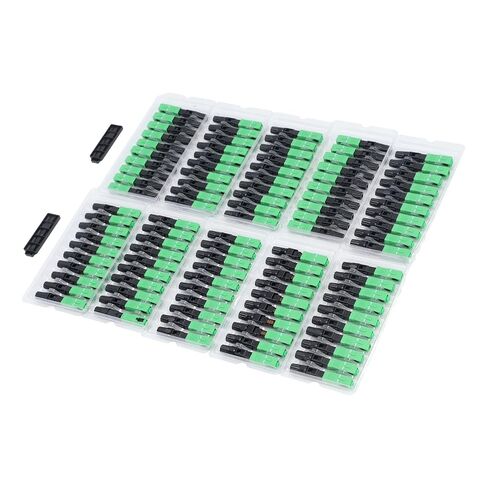 Fiber Cable Quick Connector SC Square Head Preembedded ABS Optical Fiber Adapter -, Low Insertion Loss Technology, Ideal for Telecom and in Kuwait