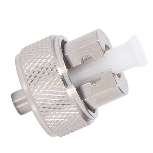 Eujgoov LC, Fiber Adapter Hybrid Ceramic Material, Good Isolation Effect, Stable Structure, High Consistency, Compatible with Optical Power Meter, Fiber Adapter Otdr External Interface in Kuwait