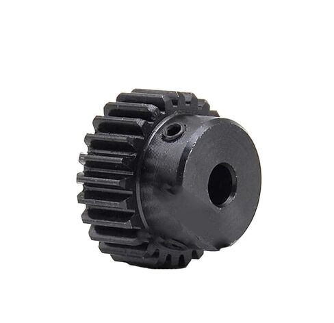 Steel Heavy Duty Motor Pinion Gear 1Mod 15-30T Bore 5-12mm Steel Spur Gear Transmission Accessories Motor Parts(1M-30T Bore 5mm) in Kuwait