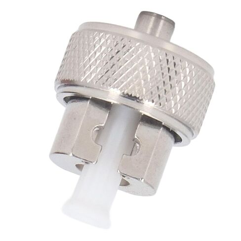 Eujgoov LC, Fiber Adapter Hybrid Ceramic Material, Good Isolation Effect, Stable Structure, High Consistency, Compatible with Optical Power Meter, Fiber Adapter Otdr External Interface in Kuwait