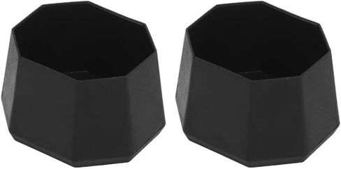 2Pcs Tennis Racket Butt Cap – ABS End Cover for Racquetball Racket, 16mm Thick Core Handle Fit, Non-Slip Grip Repair Accessory in Kuwait