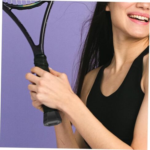 Tennis Racket Grip End Cover Plastic Tennis Racquet Butt Cap Replacement Racket Handle Protector in Kuwait
