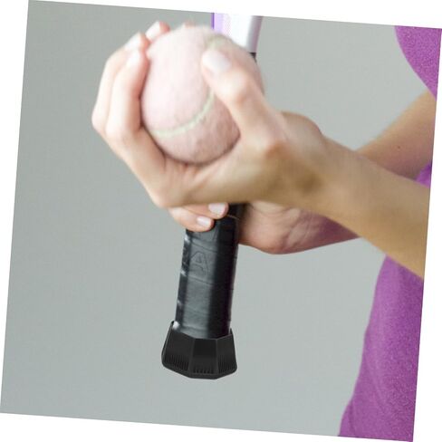 Tennis Racket Grip End Cover Plastic Tennis Racquet Butt Cap Replacement Racket Handle Protector in Kuwait