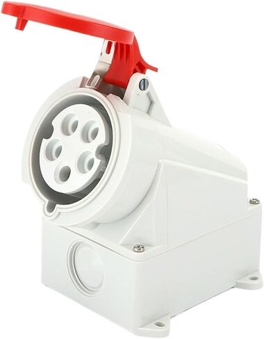 IP44 مقبس صناعي مقاوم للماء LX-1151-16A LX-1251-32A مثبت على السطح in Kuwait