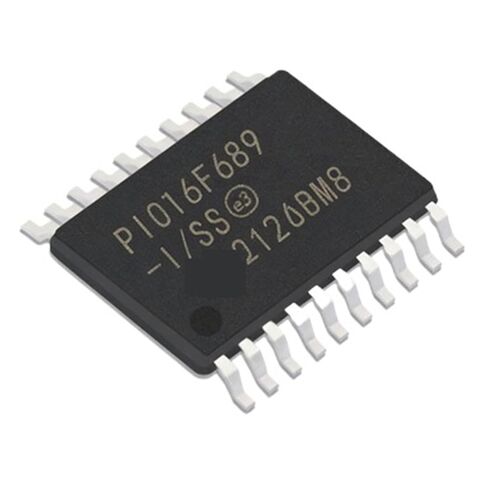 PIC16F689T-I/SS SSOP20 متحكم MCU مكونات إلكترونية 10 قطعة in Kuwait