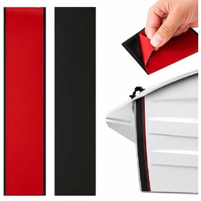 Amylove 2 Pcs Heavy Duty Kayak Keel Guard, Self-Adhesive Marine Hull Protector for Canoe & Boat, Abrasion Resistant Keel Protection Strip, Flexible DIY Peel and Stick Tape(1.5ft) in Kuwait