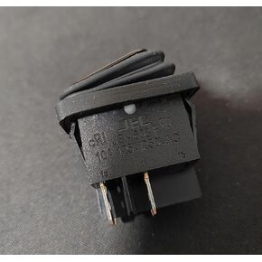 1 قطعة JEC مفتاح الطاقة الروك المقاوم للماء JS-608F - 16A 250V 4-Pin 2-Position Boat Type DPST Switch مع حماية IP65 للاستخدام البحري والسيارات والصناعي in Kuwait
