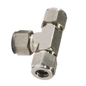 ETM8 Stainless Steel Ferrule Tee Equal-Size Fitting in Kuwait
