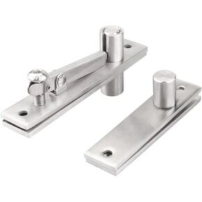 360-Degree Pivot Heavy Duty Rotating Shaft Wooden Door Hinge Murphy Positioning Hidden Axis 1Pcs in Kuwait