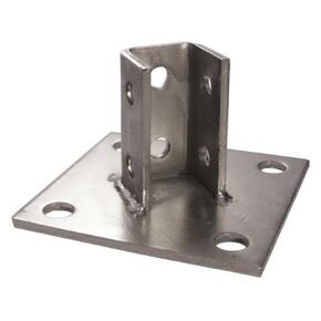 Calbrite Post Base for 1-5/8 in Strut,316 SS S65800PB00-1 Each in Kuwait