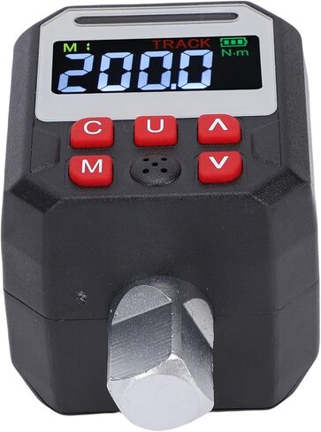 Aramox 1/2 بوصة محول عزم الدوران الرقمي أداة إنذار ذكية للمعايرة وقياس الالتواء الدقيق 10-200 نانومتر للميكانيكا وعشاق الأعمال اليدوية in Kuwait