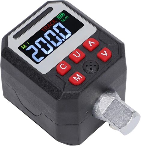 Aramox 1/2 بوصة محول عزم الدوران الرقمي أداة إنذار ذكية للمعايرة وقياس الالتواء الدقيق 10-200 نانومتر للميكانيكا وعشاق الأعمال اليدوية in Kuwait