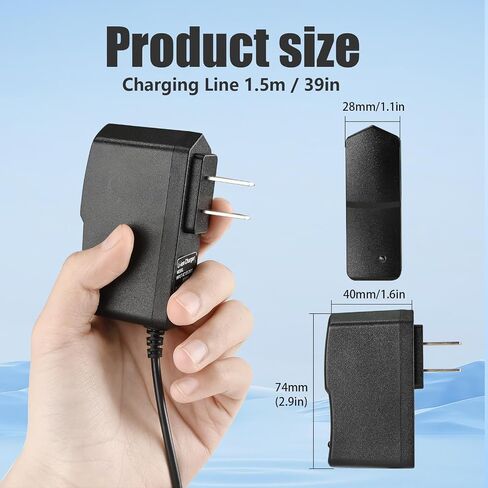 27V Charger for Sharper Image Massage Gun Charger for Sharper Image Massager Power Cord 1011666 2437599 1013002 1012667 1013985 1013983 1014747(NOT 18V), Deep Tissue Massage Guns AC Adapter in Kuwait