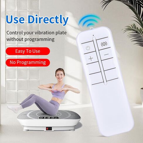 استبدال جهاز التحكم عن بعد MR-2398P لجهاز تمرين لوحة الاهتزاز MERACH MR-2398 MR-2398P عن بعد، متوافق مع لوحة الاهتزاز YESOUL ‎YS-VM60 وZENACTIVE، ضمان لمدة عامين in Kuwait