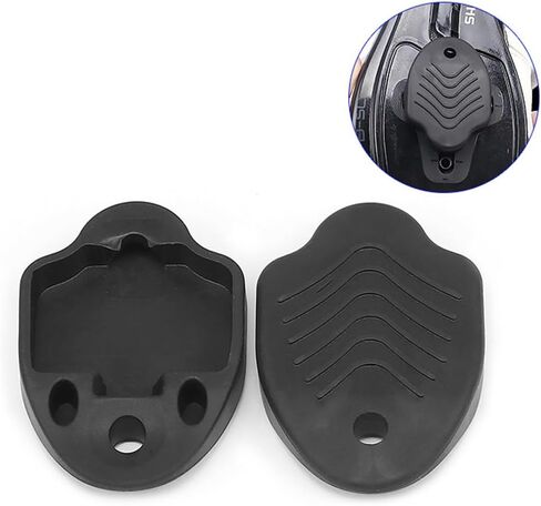 1 Pair Cleat Covers Durable Bike Cleat Covers Compatible with SM-SH51 SPD Cleats in Kuwait