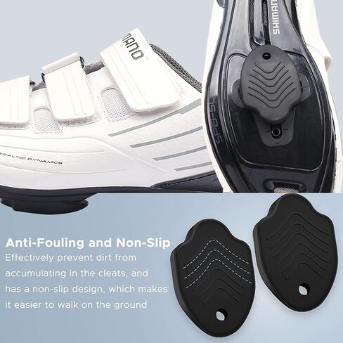 1 Pair Cleat Covers Durable Bike Cleat Covers Compatible with SM-SH51 SPD Cleats in Kuwait