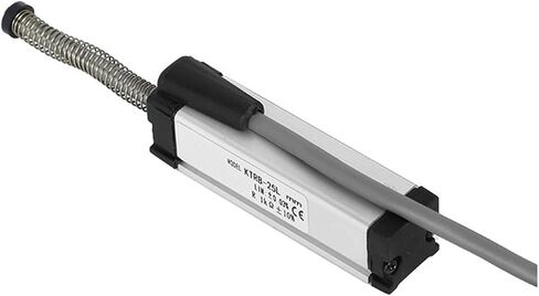 KTRB5mm Spring Self-Resetting Sensor Miniature Linear Displacement Sensor Resistance Ruler(125mm) in Saudi Arabia