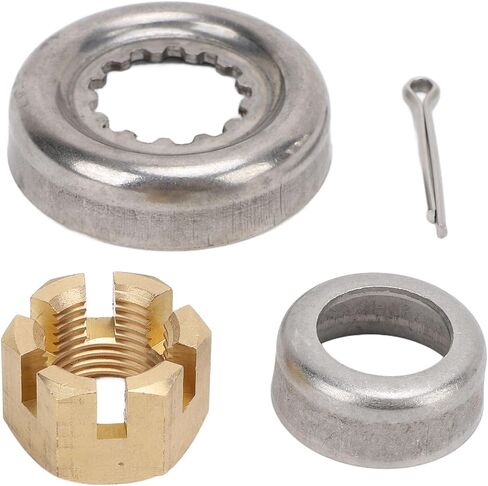 Propeller Nut Kit 66T W4599 00 Metal Proof Marine Prop Nut Installation Hardware Kit for Outboard Engine to in Kuwait