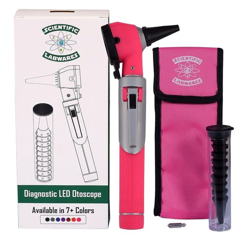 Otoscope - Ear Scope with Light, Ear Infection Detector, Pocket Size (Black) in Kuwait