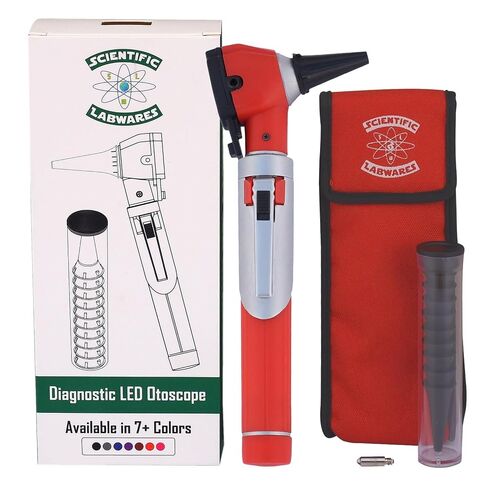 Otoscope - Ear Scope with Light, Ear Infection Detector, Pocket Size (Black) in Kuwait