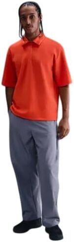 Nike 24.7 impossiblysoft dri-fit 1/4-zip Polo Men's Size Large Orange in Kuwait