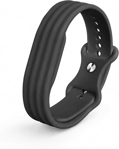 سوار من السيليكون لـ Google Fitbit Air، حزام بديل مقاوم للعرق قابل للتعديل لـ Fitbit Air بدون شاشة لتتبع اللياقة البدنية والجري وتتبع النوم وإكسسوارات الارتداء اليومي in Kuwait