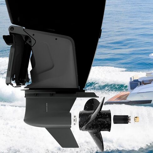 14x19 48-8M0084495 الألومنيوم مروحية القارب لمحركات الزئبق 150-300HP Mercruiser Alpha One/Bravo One 15Spline Tooth 4 شفرات RH in Kuwait