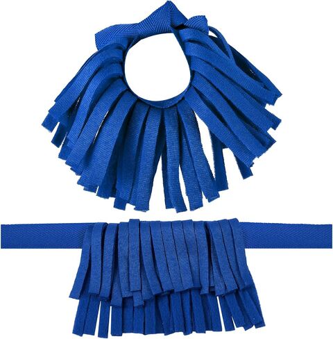 Breling 2 Pcs Luggage Pom Poms for Suitcases Funny Luggage Identifiers Pom Tags for Suitcase Backpack, Knotted Strap(Bright Colors) in Saudi Arabia
